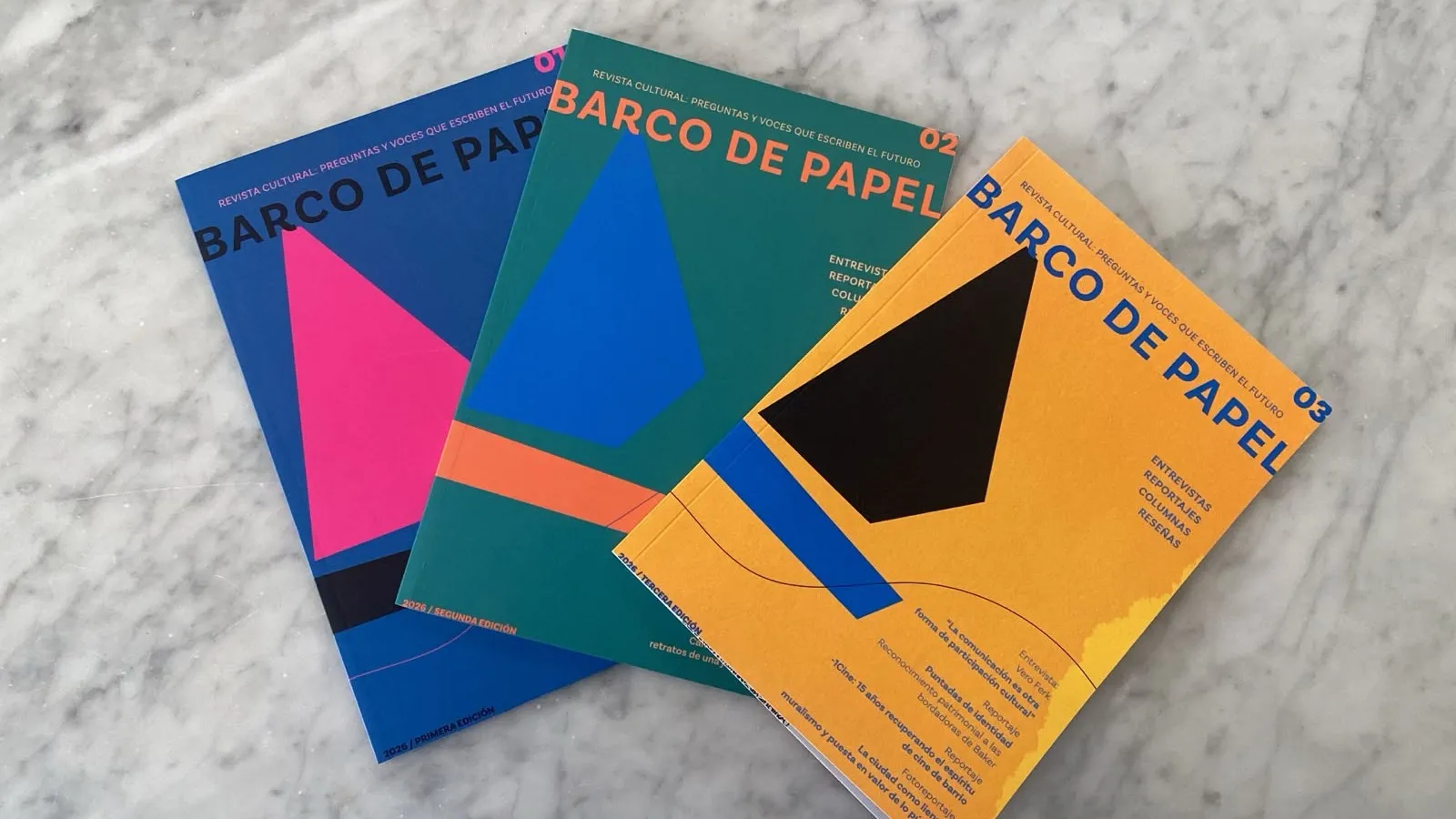 ¡Ya está disponible! Descubre el 3er número impreso de Revista Barco de Papel