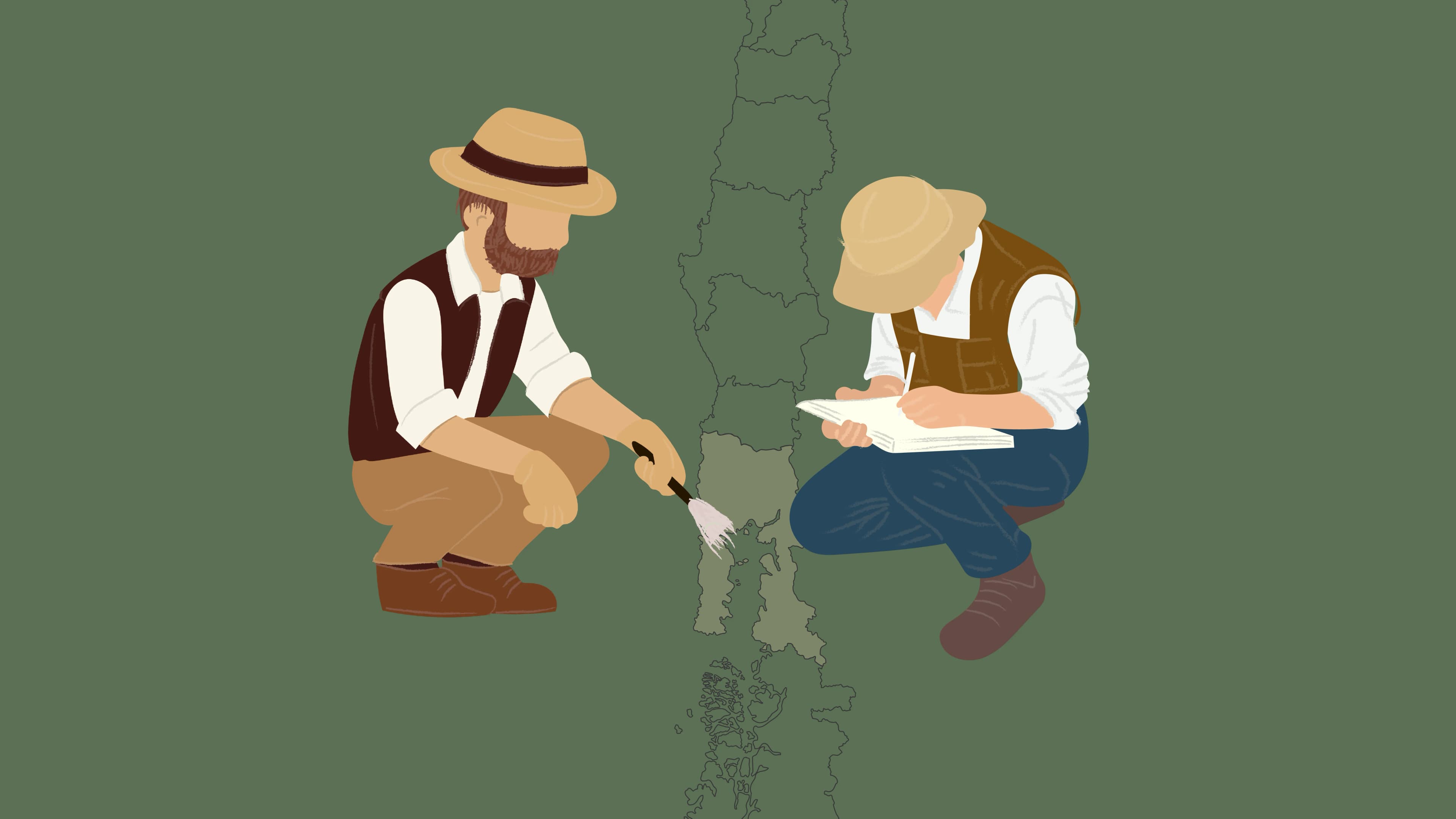 Lanzan una guía para explorar las huellas de Monte Verde